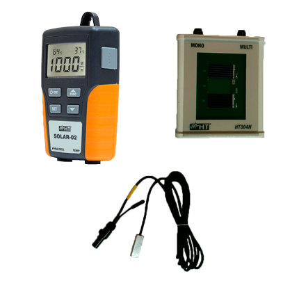 HT-Instruments KIT-PV-C Zubehörset bestehend aus Solar-02 + HT304N + PT300N